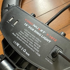 LEDリモコンリングライトの画像