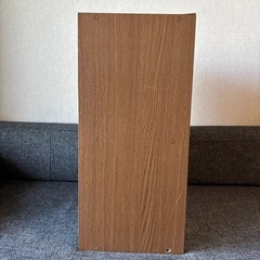 カラーボックス　2段　収納家具　ダークブラウン　
焦茶の画像