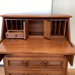 ライティングデスク【町田市再生家具】　252419の画像