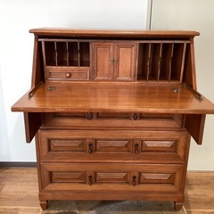 ライティングデスク【町田市再生家具】　252419の画像