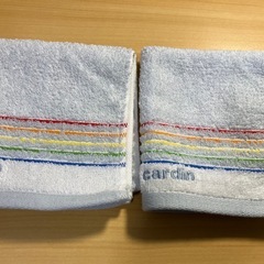 ピエール・カルダン　 タオルハンカチ　2枚セットの画像