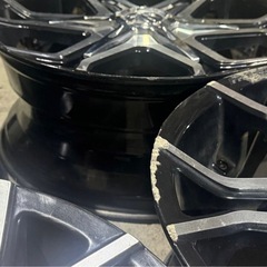 
CRIMSON MYRTLE BULLHORN クリムソン マーテル ブルホーン ブラックポリッシュ 20インチ 8.5J +45 10-108/114.3 アルミホイール 4本の画像