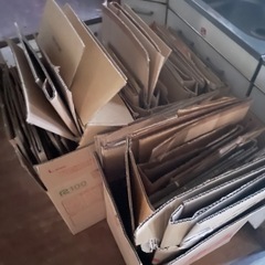 古紙、段ボールの画像