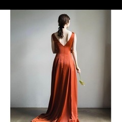 テラコッタ　ドレスの画像