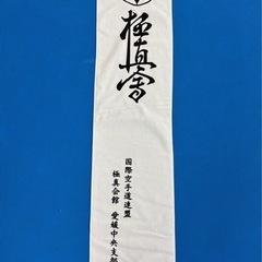 無料体験稽古に参加で極真空手グッズプレゼント！の画像