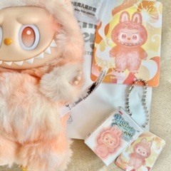 正規品　POPMART ラブブ　エナジー　オレンジ　Happiness 新品未使用の画像