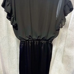 ワンピース　ブラック　黒　結婚式の画像