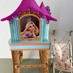 11/24までおもちゃ化粧台と推し車の画像