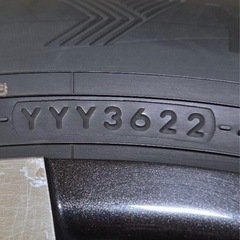225/55R19アルミ付スタッドレス4本の画像
