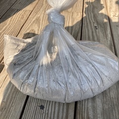 玉ねぎ苗　50本以上
+おまけの草木灰ですの画像