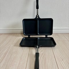 【楽ちん】簡単手軽にホットサンドメーカー🍞の画像