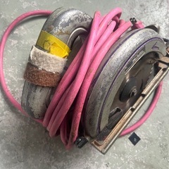 100vマキタ丸ノコ　125 中古　動作確認済みの画像