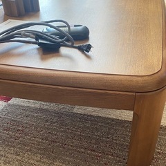 ナフコ120cmこたつの画像