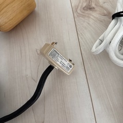 ペンダントソケット2つ(LED1つ付き)の画像