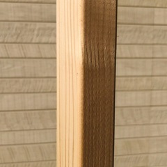 木製転圧器・タンパー　やや軽く、取っ手が長くて使いやすいです(^^)の画像