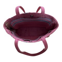 くすみカラー 浴衣帯 リメイク トートバッグの画像