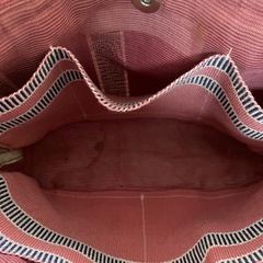 くすみカラー 浴衣帯 リメイク トートバッグの画像