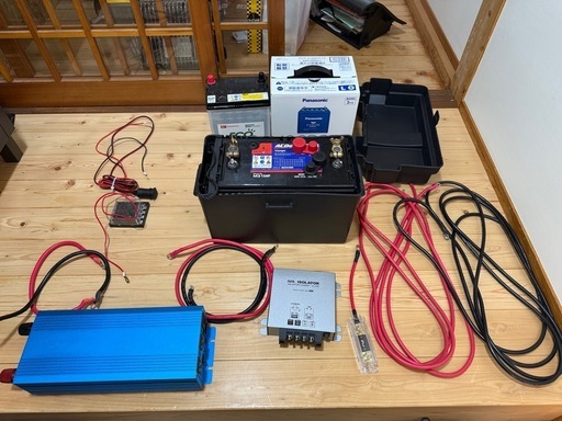 走行充電サブバッテリーフルセット