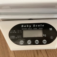 ベビースケール　赤ちゃん　体重計
の画像