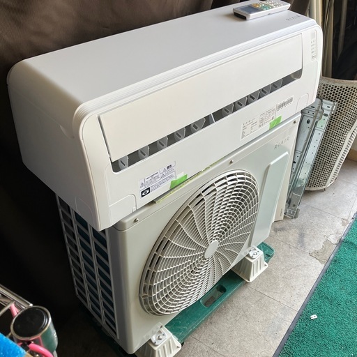 無料4年保証】リエア エアコン 6畳 室内・外機を凍らせて洗浄