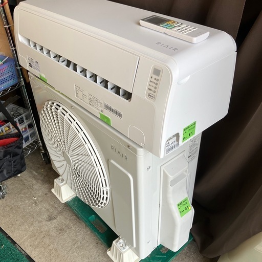 取付込、保証付、RIAIR2024年2.2KW6畳用
