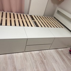 RASIK（ラシク）セミダブル ベッドフレーム｜解体作業できる方への画像