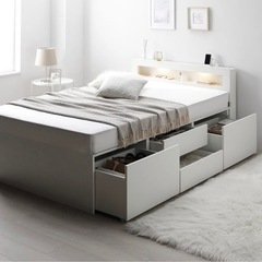 RASIK（ラシク）セミダブル ベッドフレーム｜解体作業できる方への画像