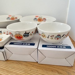 【受付停止中】アンパンマン  食器　6点セット　新品　未使用の画像