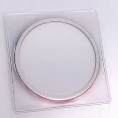 ララヴィ　ハンドミラー　カバー付き　8センチの画像