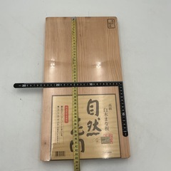 まな板　高級白木まな板　特選天然木使用 約24cm x 45cm x 厚さ2.7cmの画像