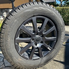 WK36 グランドチェロキー　スタッドレスjeep純正ホイール付の画像