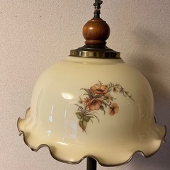 レトロ　フロアスタンドライトの画像