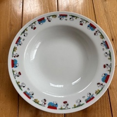 【無料♪お譲りします】非売品⭐︎スヌーピー SNOOPY ペアプレートセット 皿２点の画像