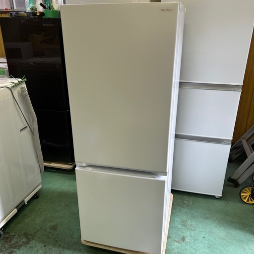 済】ヤマダセレクト 冷凍冷蔵庫 156L 2024年製