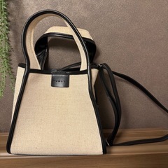 キャンバス 2WAYスクエアトートバッグの画像