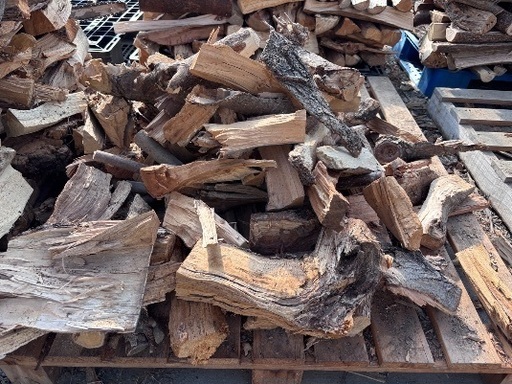 乾燥薪　0.7立米程度　不揃い