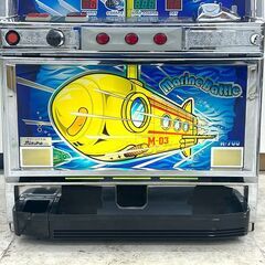 北海道 千歳市/恵庭市 アルゼ マリーンバトル スロット実機  コイン機 ボリューム調整 家庭用電源の画像