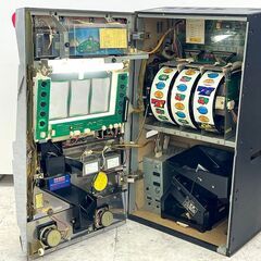 北海道 千歳市/恵庭市 アルゼ マリーンバトル スロット実機  コイン機 ボリューム調整 家庭用電源の画像