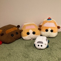 モルカー　ぬいぐるみセットの画像