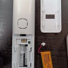 パナソニック/Panasonic コードレス 電話機 親機 VE-GD36 子機 KX-FKD558 通電確認済の画像