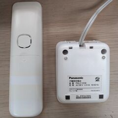 パナソニック/Panasonic コードレス 電話機 親機 VE-GD36 子機 KX-FKD558 通電確認済の画像
