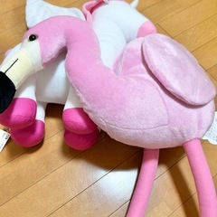 新品　ぬいぐるみ　フラミンゴ　たべっ子どうぶつ　ペガサスの画像
