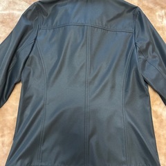 マックレガーMcGREGORジャケットコートアウター冬服秋服春服スプリングコートnavyネイビー紺色darkblueダークブルーサイズM肩幅38センチ身幅43センチ袖丈57センチ着丈61センチレディースlady'sLADYS女性用婦人ウィメンズwomen’sの画像