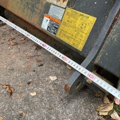 トラクター　純正アタッチメント　マニアフォークの画像