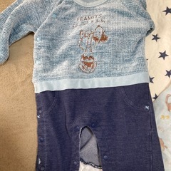 60-70 長袖ロンパース
の画像