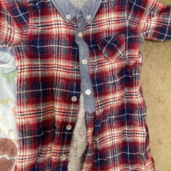 60-70 長袖ロンパース
の画像