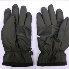 ( E-44 )メンズ 手袋 ブラック 黒 ２５ｃｍ 中古の画像