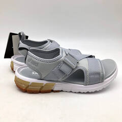 ss7918　アシックス スポーツサンダル 24cm ライトグレー asics GEL-QUANTUM 90 SD スポサン カジュアル レディース シューズ 靴 サンダル 未使用品の画像