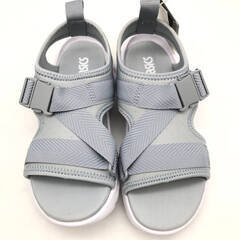 ss7918　アシックス スポーツサンダル 24cm ライトグレー asics GEL-QUANTUM 90 SD スポサン カジュアル レディース シューズ 靴 サンダル 未使用品の画像