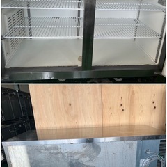 2021年 フクシマガリレイテーブル形冷蔵庫 1500x600x800の画像